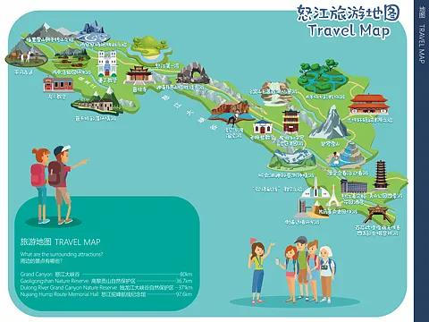 三江智慧导览系统下的手绘地图个性化推荐功能？